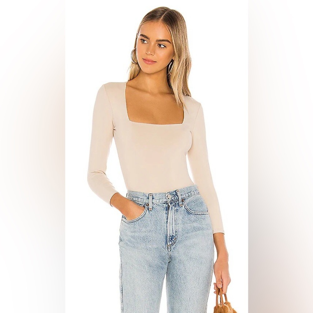 Elegant Cream Long Sleeve Top